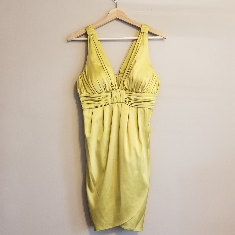 Arden B Gold Cocktail Dress